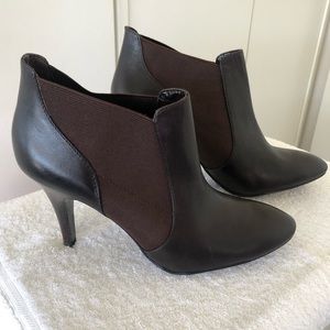Dark Brown High Heel Boots